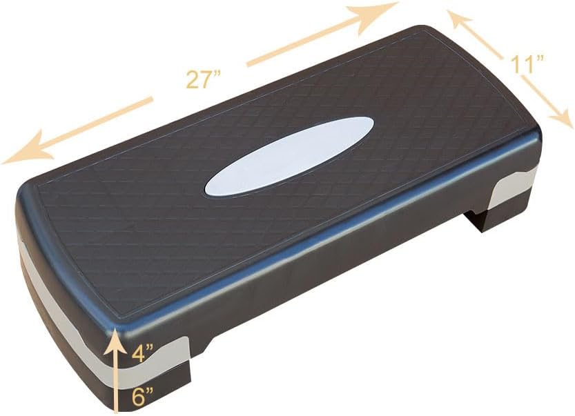 HaoKang Adjustable Workout Stepper Aerobic step Platform in Exercise & Fitness