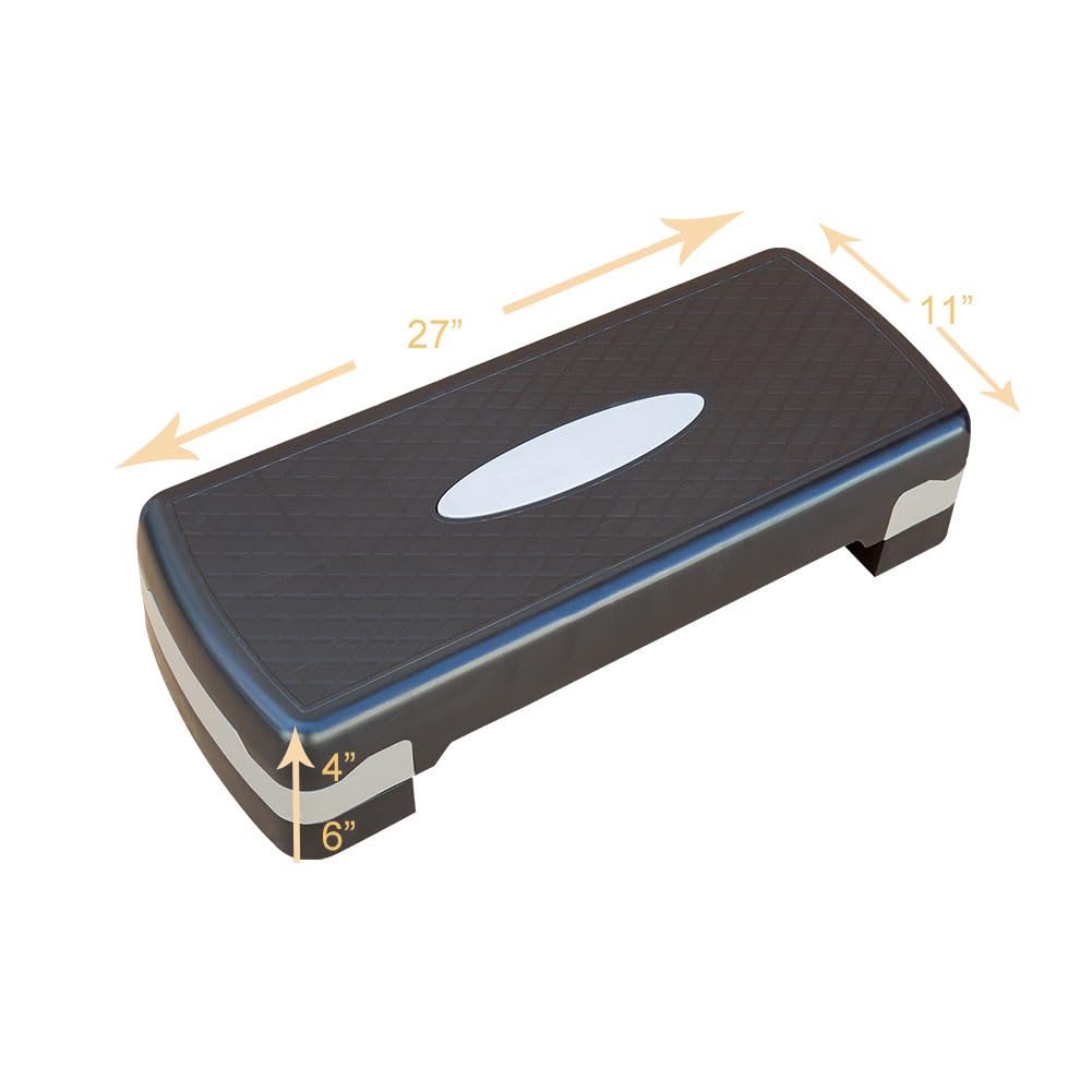 HaoKang Adjustable Workout Stepper Aerobic step Platform in Exercise & Fitness