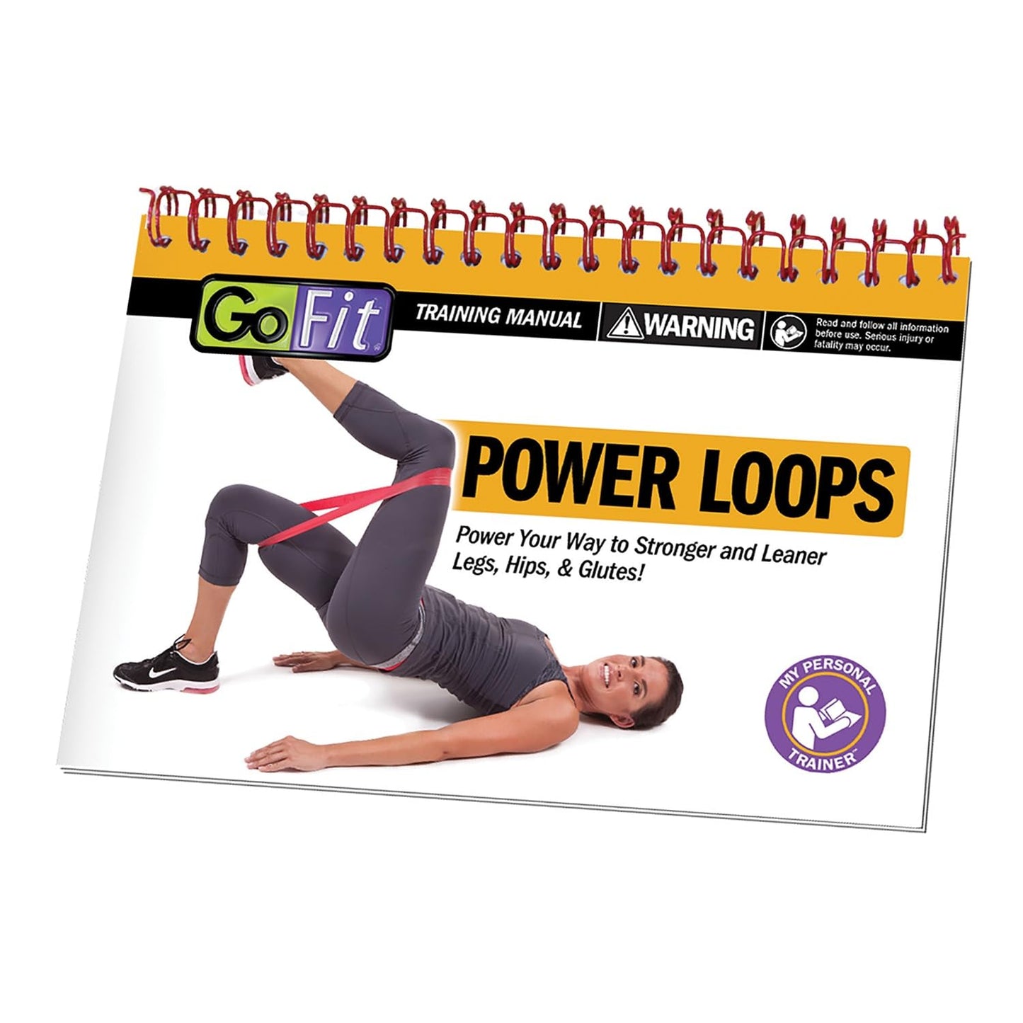 GoFit Power Loop Resistance Bands - Training Pack,Multicolored,OS,PETRA