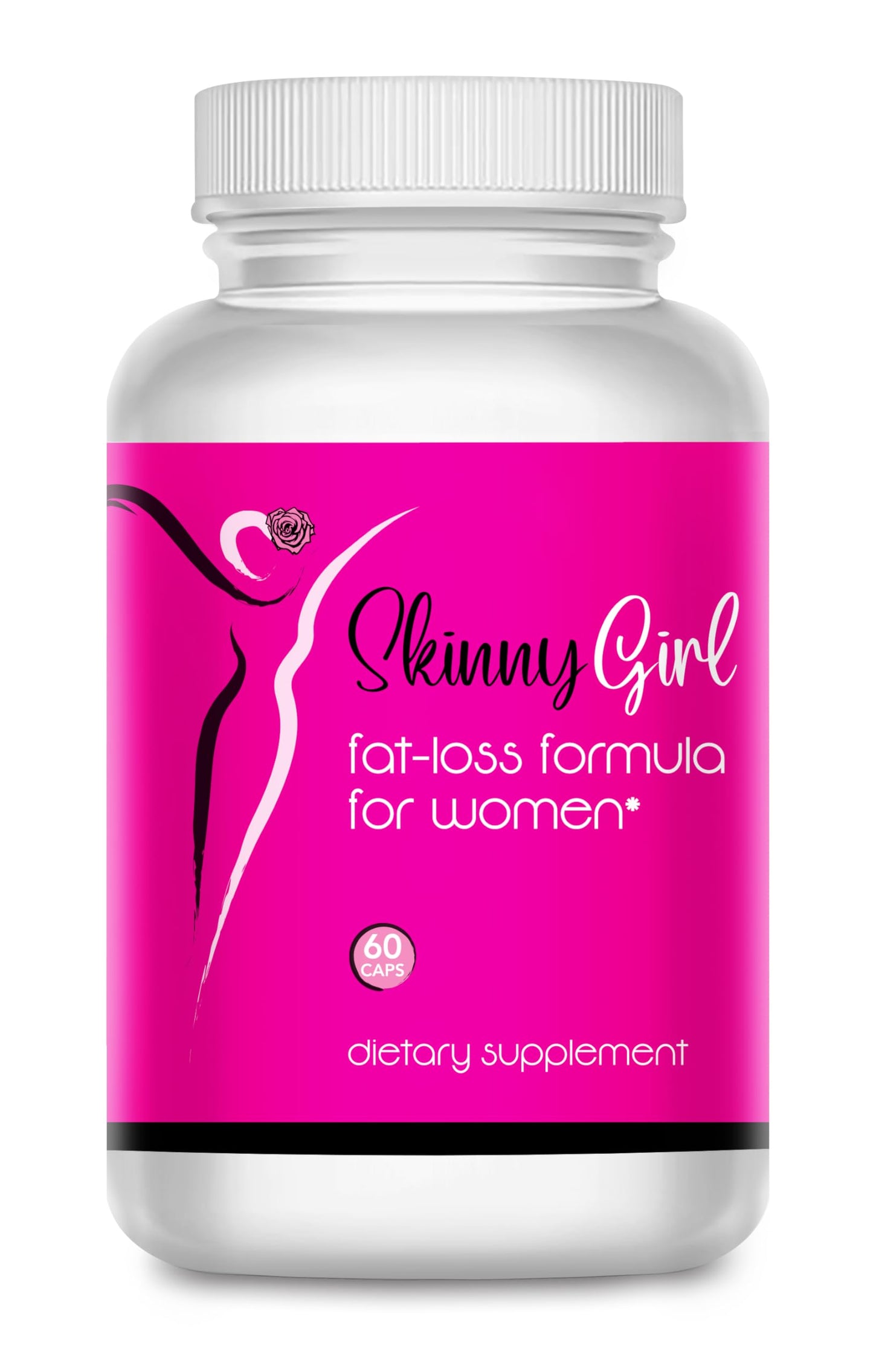 Skinny Girl- Advanced Weight Loss Formula for Women- Best Female Diet Pills That Work Fast- Lipogenic to Curb Your Appetite- Thermogetic to Burn Away Fat- Boost Energy and Focus- 60 Caps
