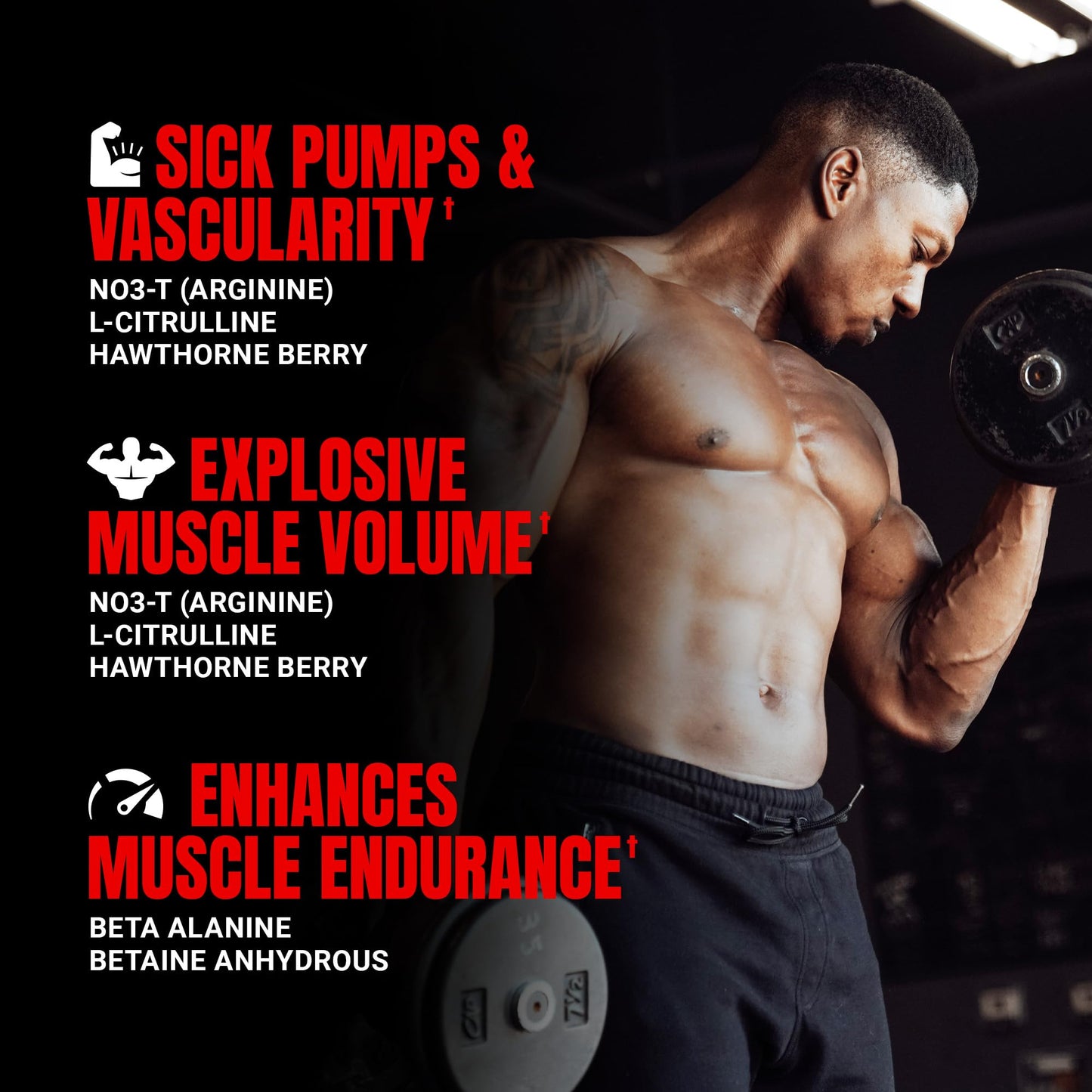 PROSUPPS Mr. Hyde Max Pump Pre Workout Powder - Stim-Free Preworkout Supports Blood Flow, Muscle Volume & Endurance - Caffeine-Free Nitric Oxide Gym & Fitness Supplements (Fruit Punch, 20 Servings)