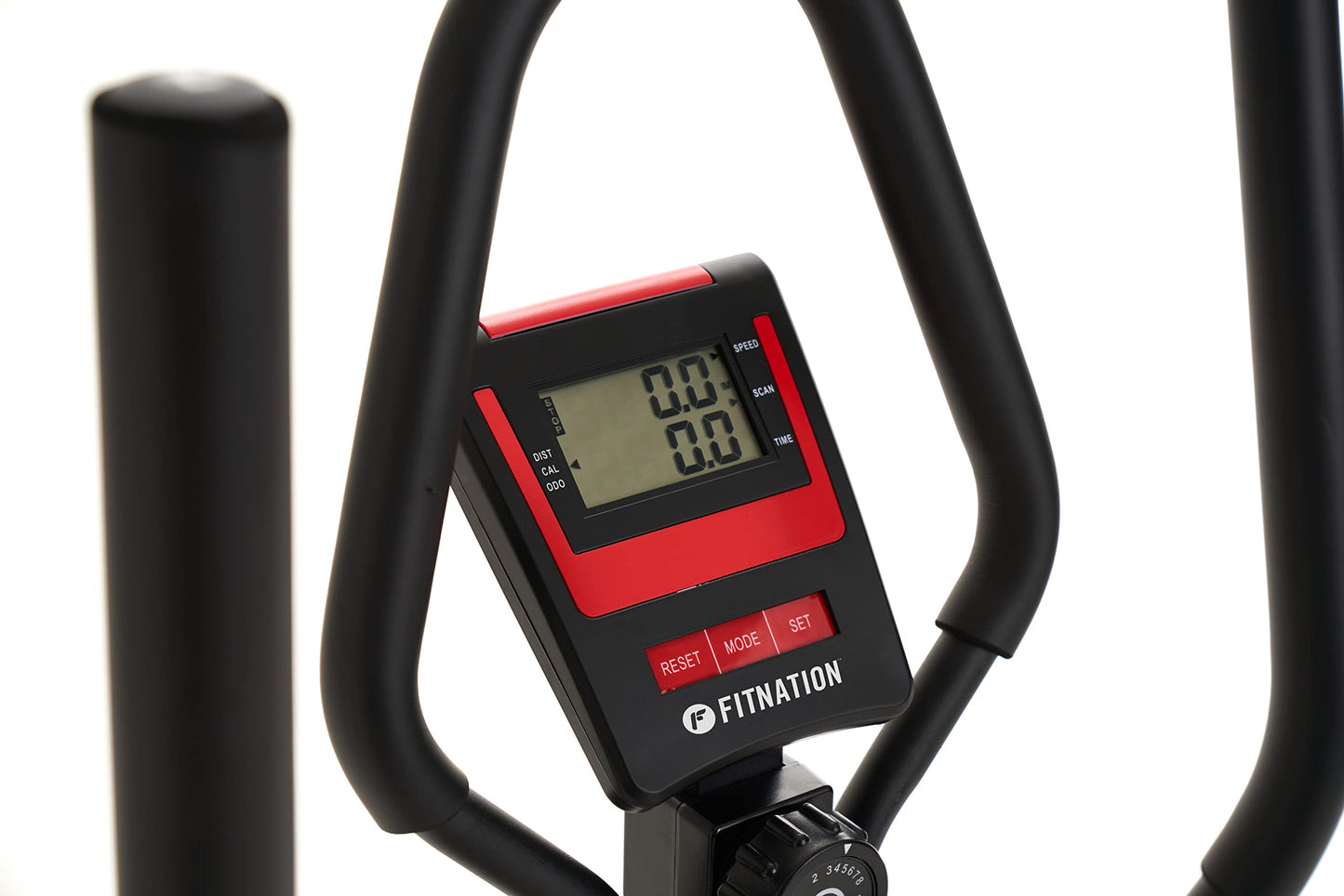 FITNATION by Echelon Flex Elliptical Trainer, red