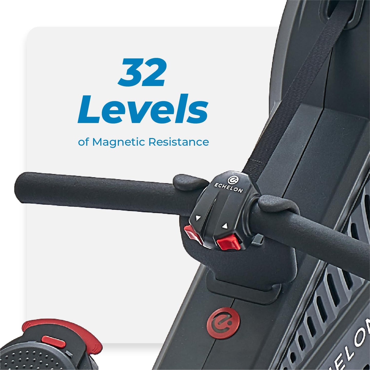 Echelon Row-S Smart Rower – Foldable Rowing Machine for Total Body Low-Impact Workout with 22 Inch HD Rotating Screen, Soundbar, Bluetooth Resistance + 30-Day App Membership Included