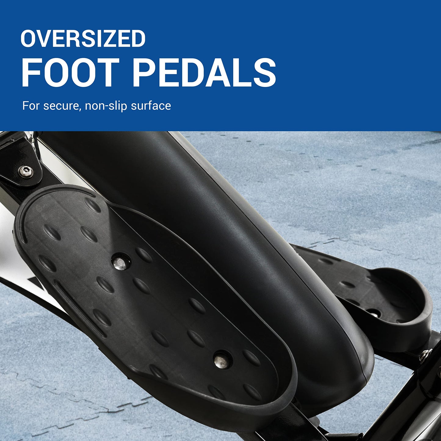 XTERRA Fitness EU150 Hybrid Elliptical/Upright Bike Several Levels of Resistance, Ergonomic Design, and Simple Yet Effective Display Interface