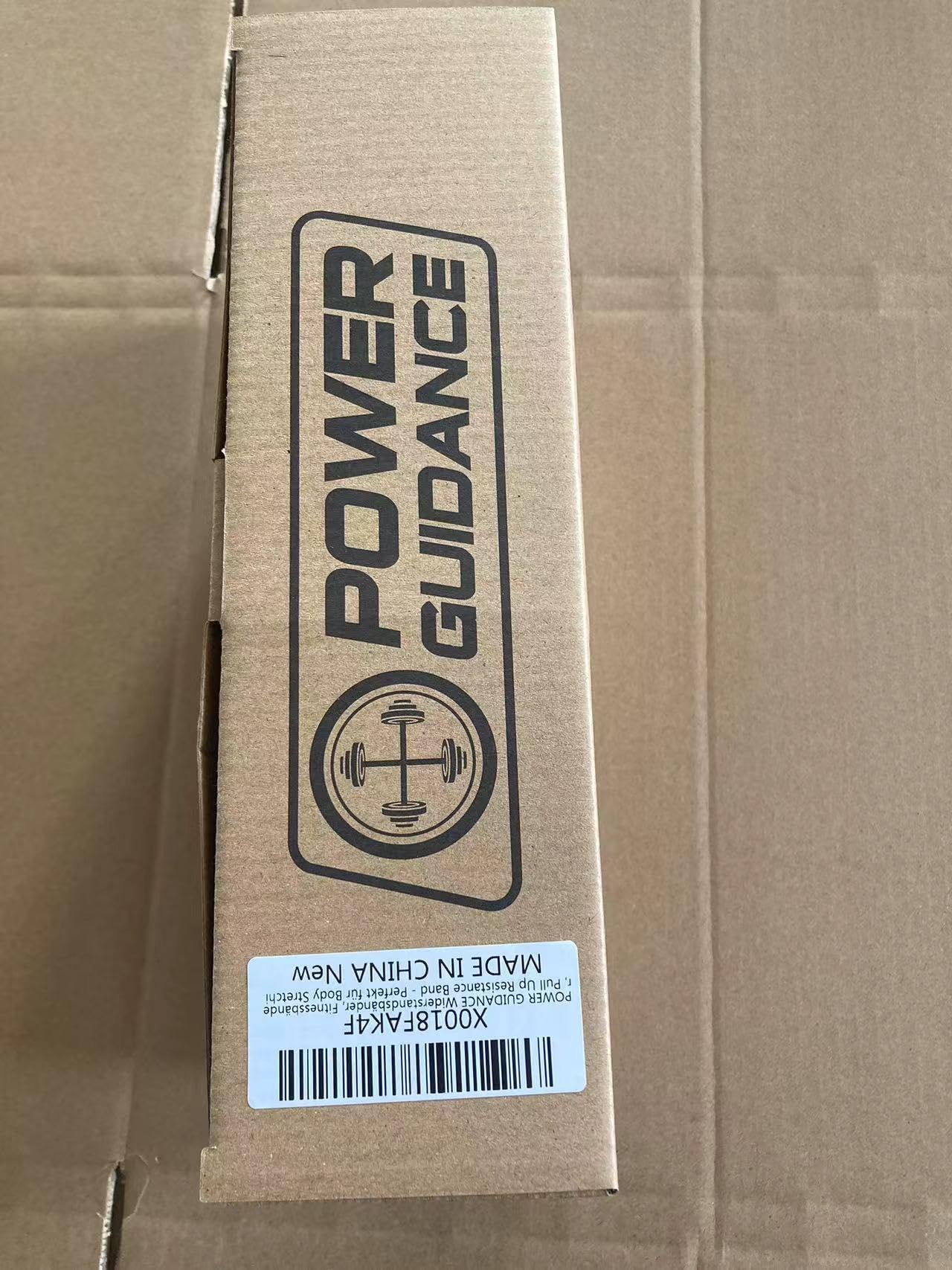 POWER GUIDANCE Pull Up Assist Bands - Stretch Resistance Band - Mobility Band - Powerlifting Bands - by Perfect for Body Stretching, Powerlifting, Resistance Training (Set of 5)