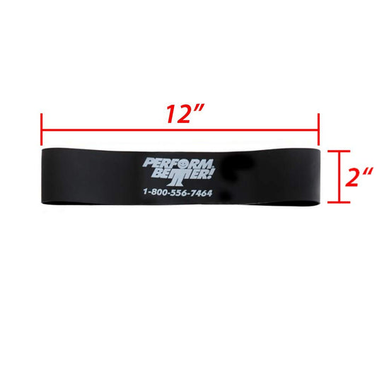 Perform Better XL Mini Band Resistance Loop Exercise Bands - Set of 4