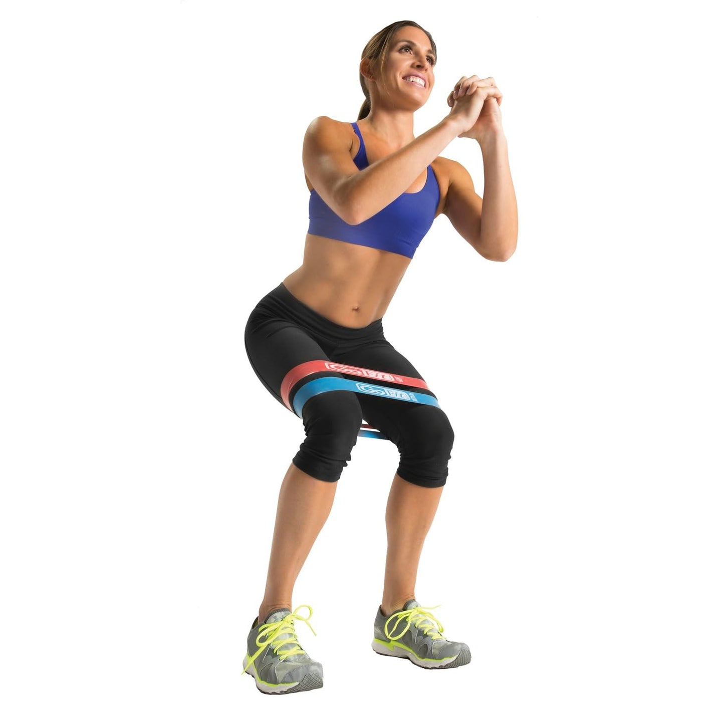 GoFit Power Loop Resistance Bands - Training Pack,Multicolored,OS,PETRA