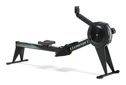 Concept2 RowErg Indoor Rowing Machine with Tall Legs - PM5 Monitor, Device Holder, Adjustable Air Resistance, Easy Storage