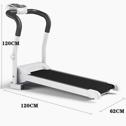Electric Treadmill Small Multifunctional Fitness Equipment Shock Absor Walking Machine for Household Office