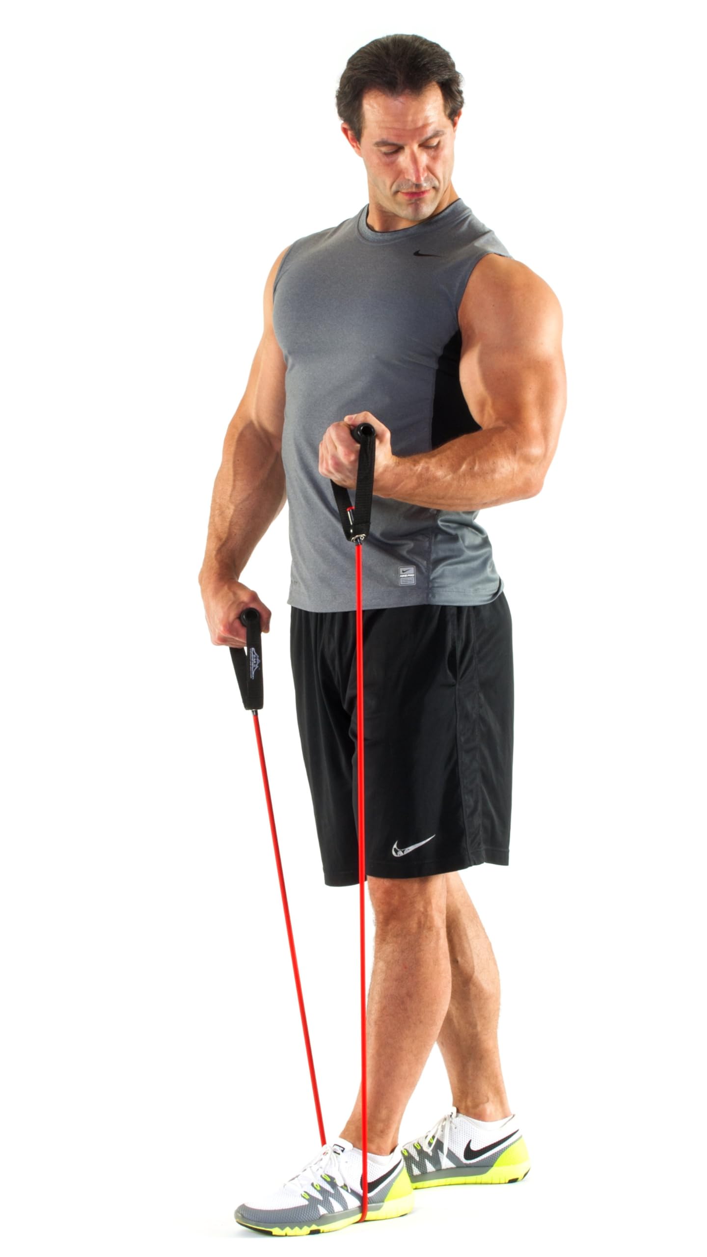 Black Mountain Products New Strong Man Set of 6 Resistance Bands