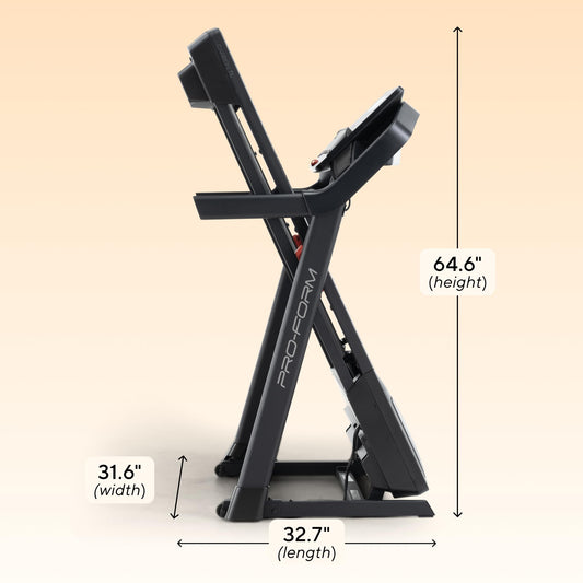Proform Carbon Treadmills: Treadmills for Walking and Running with Built-in Fan and SpaceSaver Design