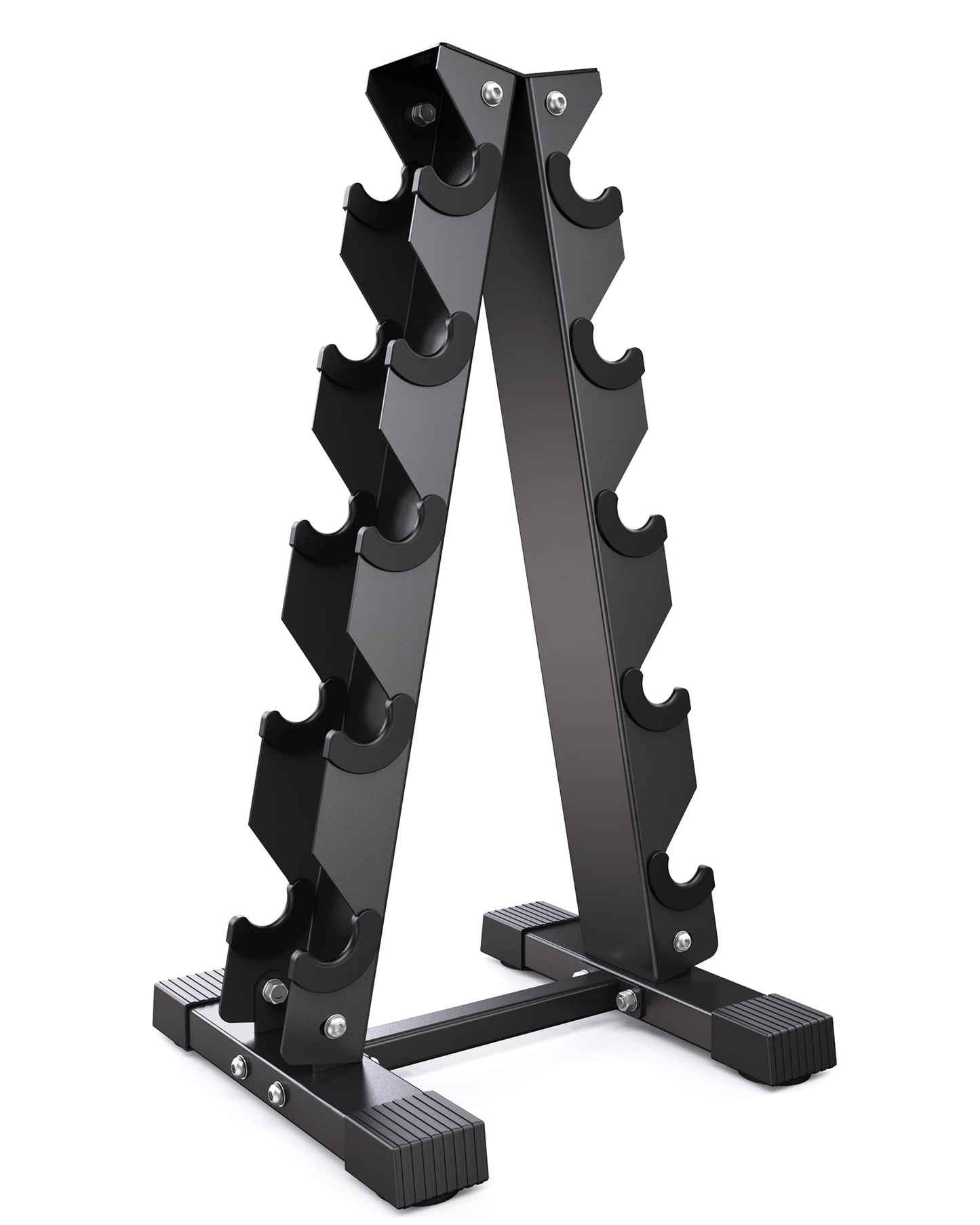 AKYEN A-Frame Dumbbell Rack Stand Only, Weight Rack for Dumbbells Compact Home Gym Space Saver (480LBS Weight Capacity, 2025 New Version)