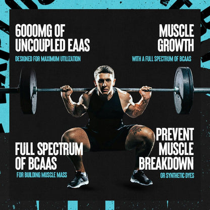 Animal Nitro EAA - Post-Workout Recovery and Repair, Supports Lean Muscle Growth, Complete Spectrum of Essential Amino Acids & BCAA Supplement for Men and Women, 44 Packs