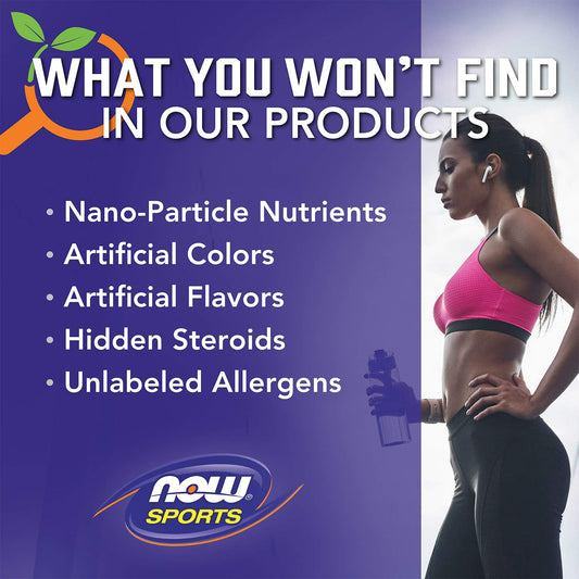 NOW Foods Sports Nutrition, Whey Protein, 26 G With BCAAs, Creamy Vanilla Powder, 10-Pound