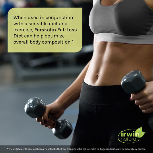 Irwin Naturals Forskolin Fat Loss Diet Supplement, 60 Count