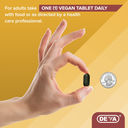Deva Vegan Vitamins Daily Multivitamin & Mineral Supplement 90 tablets (Pack of 3)