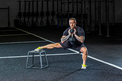 Rage Fitness 12 Inch Steel Plyo Box, black (CF-PB012/S)