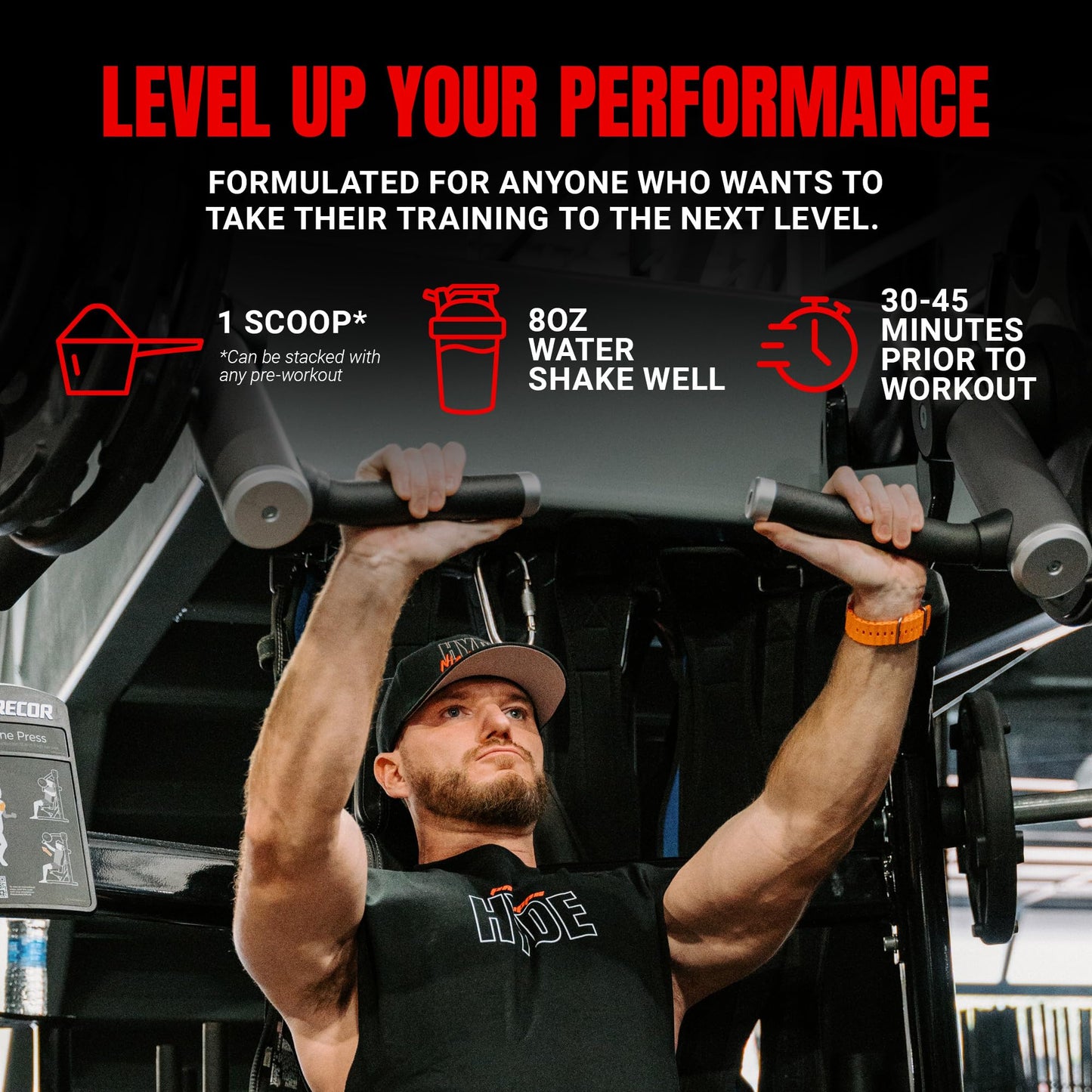 PROSUPPS Mr. Hyde Max Pump Pre Workout Powder - Stim-Free Preworkout Supports Blood Flow, Muscle Volume & Endurance - Caffeine-Free Nitric Oxide Gym & Fitness Supplements (Fruit Punch, 20 Servings)