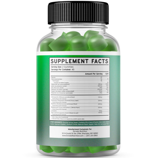 Keto ACV Gummies (90 Count) Advanced Weight Loss Formula and Thyroid Support (90 Count) Support Supplement with Ashwaganda, Iodine, Bladderwrack, Kelp, & Schisandra - Non-GMO, Vegan & USA Made