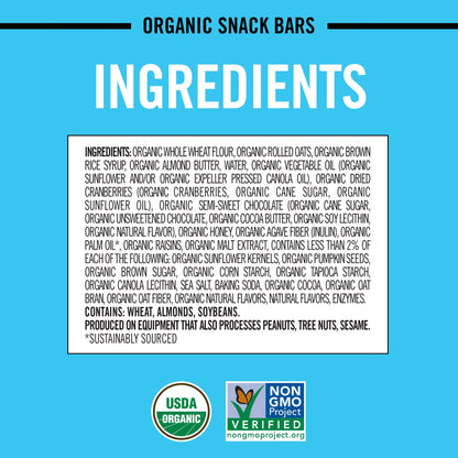 Dave's Killer Bread Trail Mix Crumble Organic Snack Bars, 12 Individually Wrapped Snack Bars (Pack of 1)