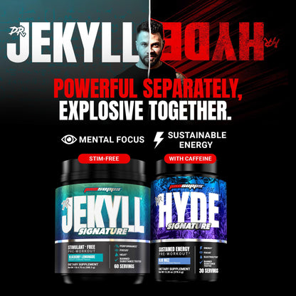PROSUPPS Mr. Hyde Max Pump Pre Workout Powder - Stim-Free Preworkout Supports Blood Flow, Muscle Volume & Endurance - Caffeine-Free Nitric Oxide Gym & Fitness Supplements (Fruit Punch, 20 Servings)