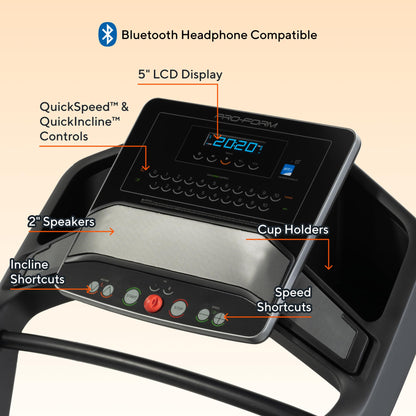Proform Carbon Treadmills: Treadmills for Walking and Running with Built-in Fan and SpaceSaver Design