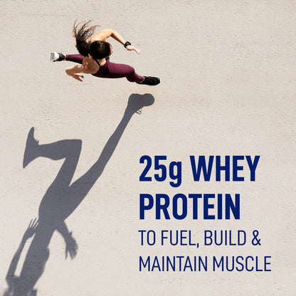 LeanFit WHEY Protein Cookies & Cream - 100% Whey Protein Powder, 25g Protein Per Serving - Grass-Fed, Gluten-Free, BCAAs, Amino Acid - 26 Servings, 1.88 lb Tub